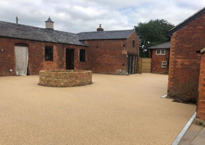 Finished resin bound project in bedfordshire