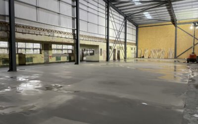 Self levelling, Factory floor – South Wales – 2000㎡