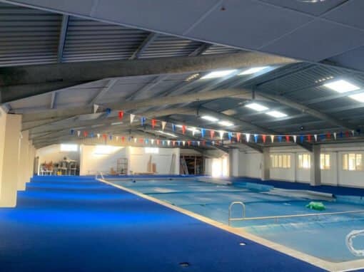 Wet pour rubber – Swimming Pool – Norfolk – 500㎡