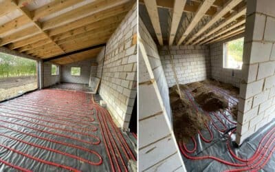 Underfloor heating screed Kettering – Great Addington