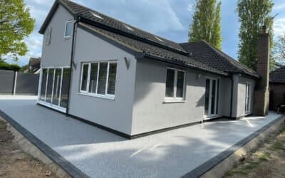 Resin bound Bury St Edmunds – 190㎡