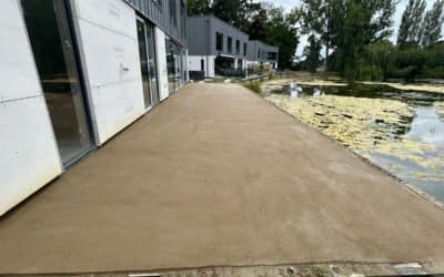 Polymer floor screed – Welton, Northants – 90m²