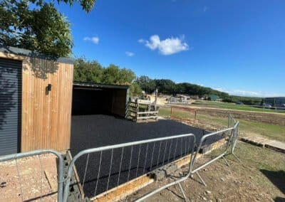 Wet pour rubber – Kimbolton, Cambridgeshire