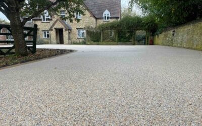 Resin bound driveway in Bicester, Oxfordshire – 200㎡