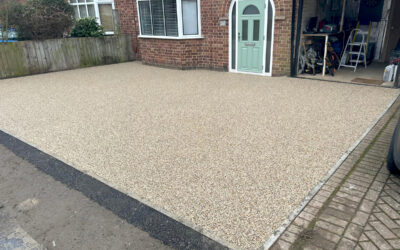 Resin bound driveway in Northampton – 50㎡