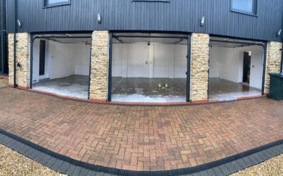 Resin coating – Triple garage – Towcester