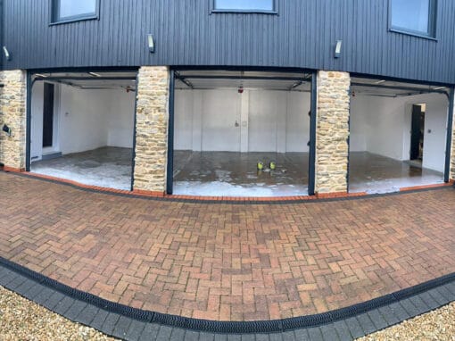 Resin coating – Triple garage – Towcester