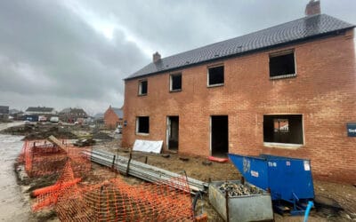 Underfloor heating screed – North Kilworth, Leicestershire – 120㎡