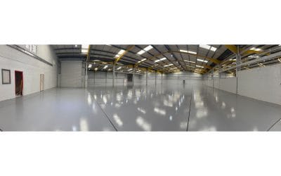 Warehouse flooring – Chesterfield – 2500㎡