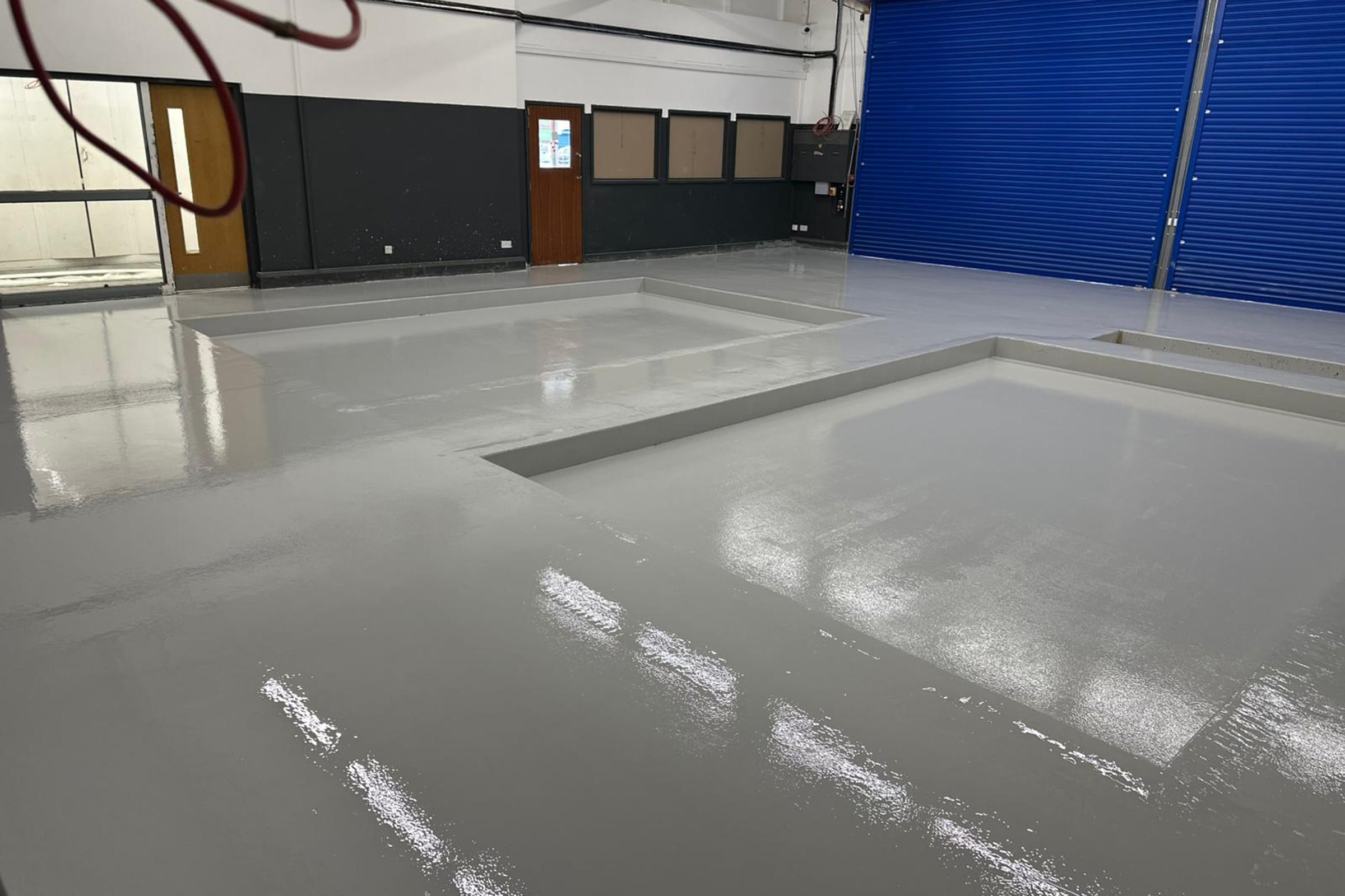 Resin flooring Finedon Road Industrial Estate - Wellingborough, Northamptonshire