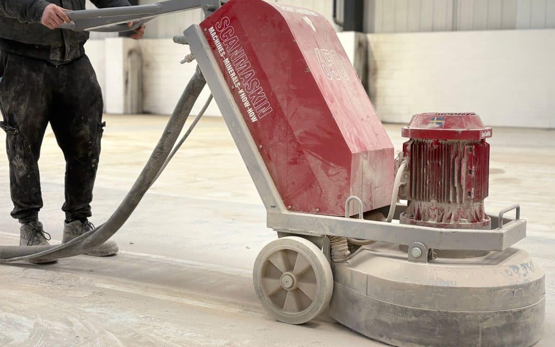 What is involved in laying epoxy flooring?