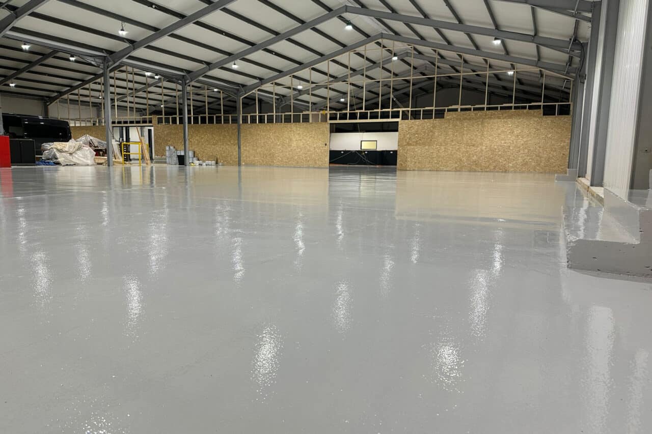 Chemical plant flooring