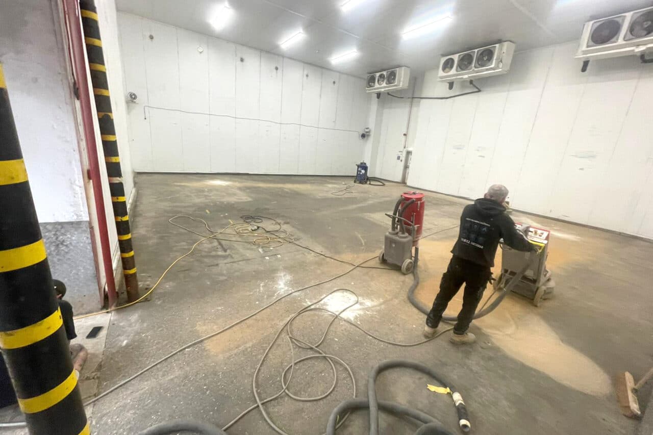 Food factory flooring