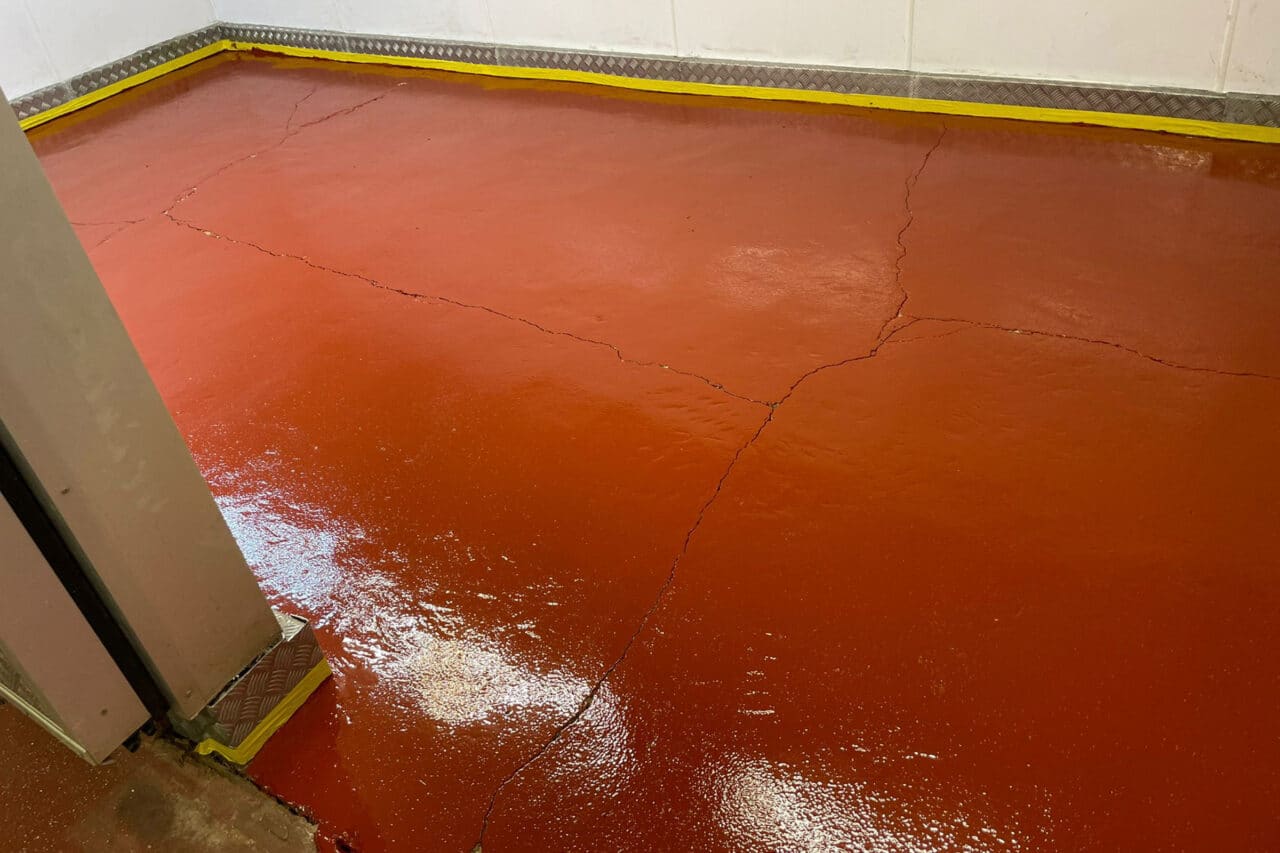 Meat processing flooring