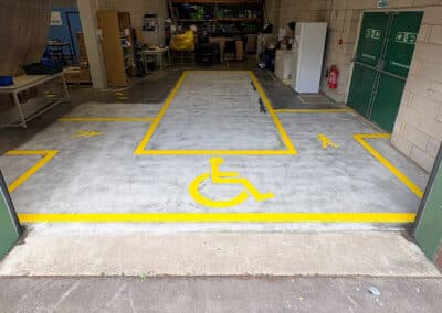 Line marking northamptonshire 4
